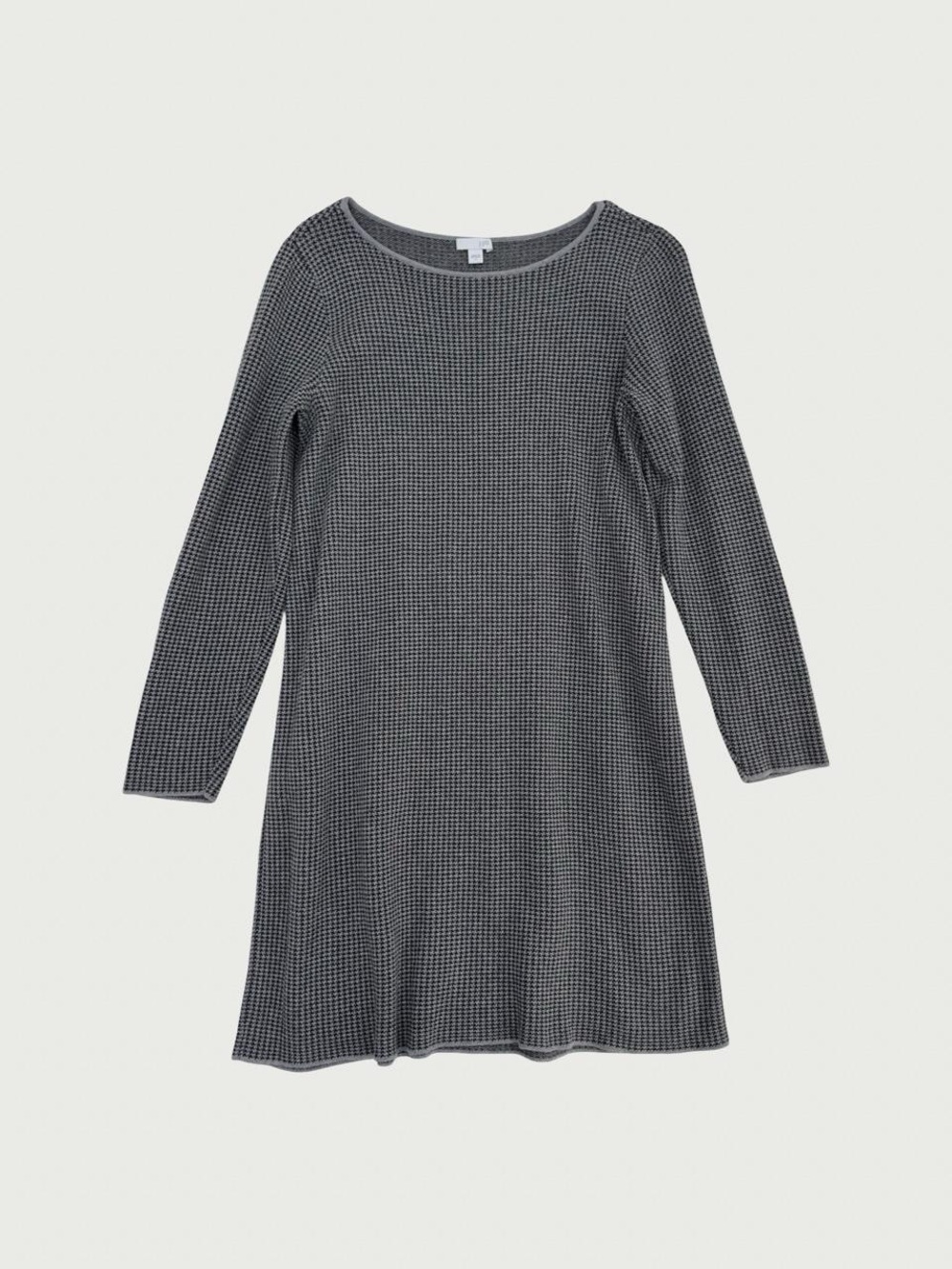 Houndstooth Sweater Dress
